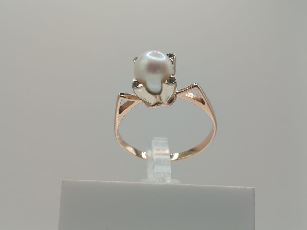 КОЛКМИ585 КОЛЬЦО С КАМНЯМИ (Au 585)