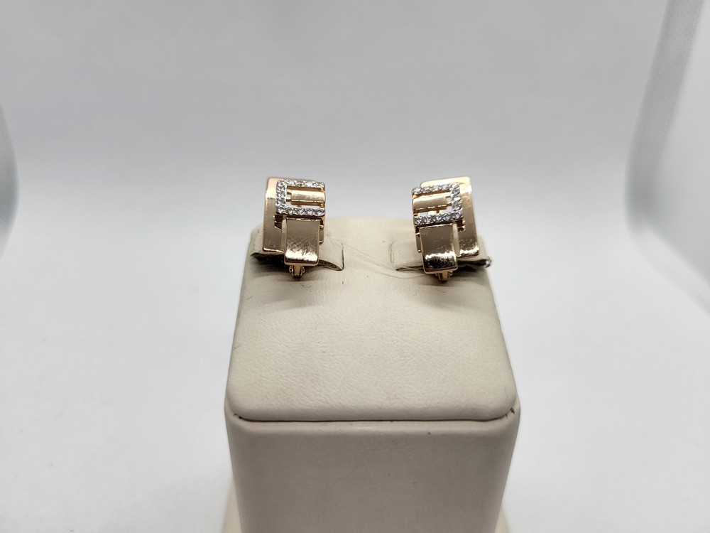 СЕРЬГИ С КАМНЯМИ (Au 585)