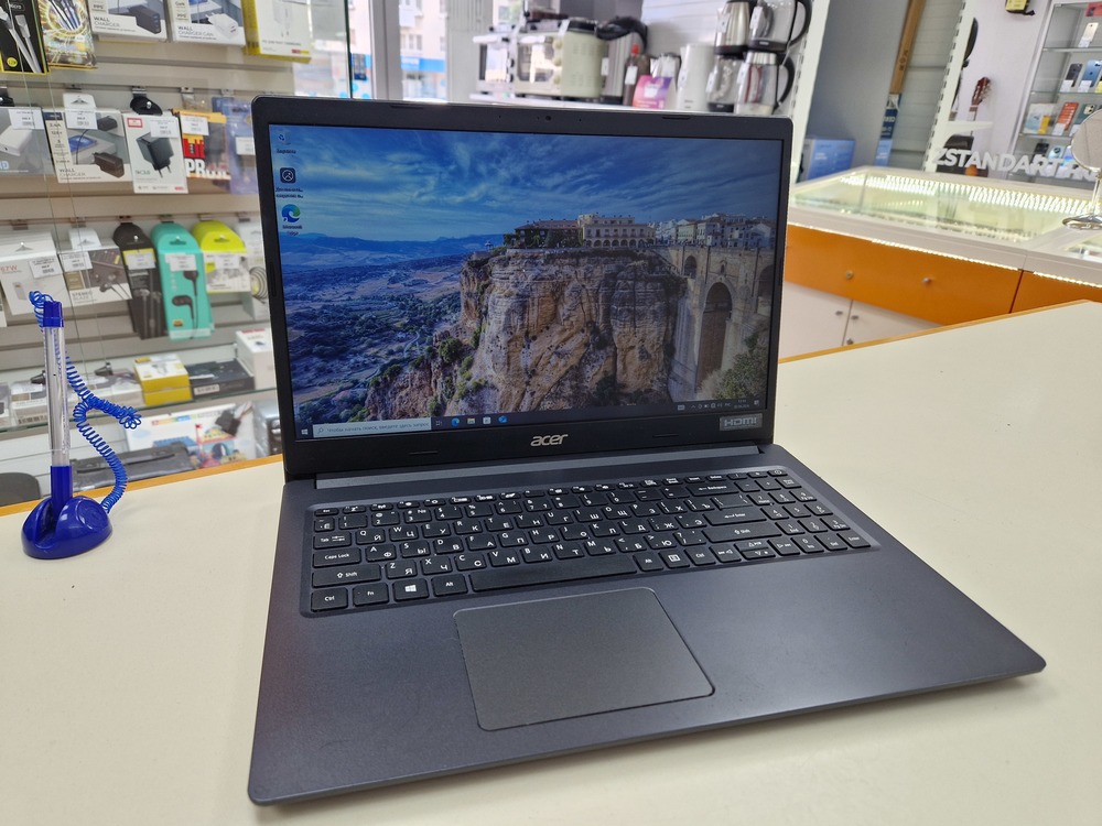 Ноутбук Acer Extensa 15 EX215-22; Silver 3050U, Radeon Graphics, 8 Гб, 256 Гб, Нет