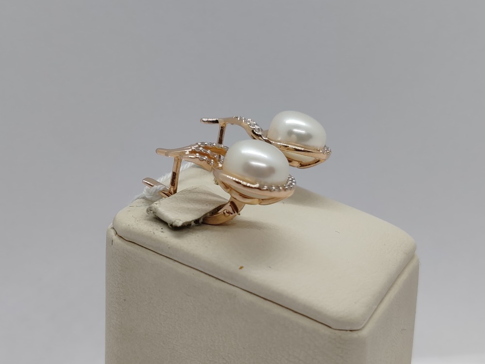 СЕРЬГИ С КАМНЯМИ (Au 585)