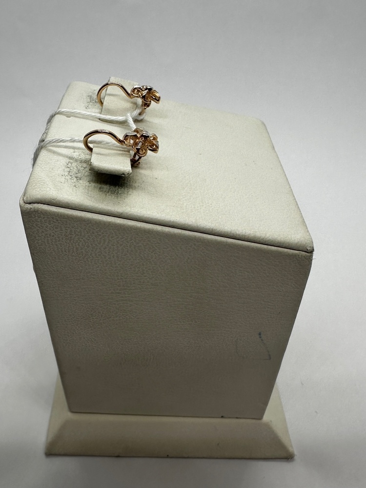 СЕРЬГИ БЕЗ КАМНЯ (Au 585)