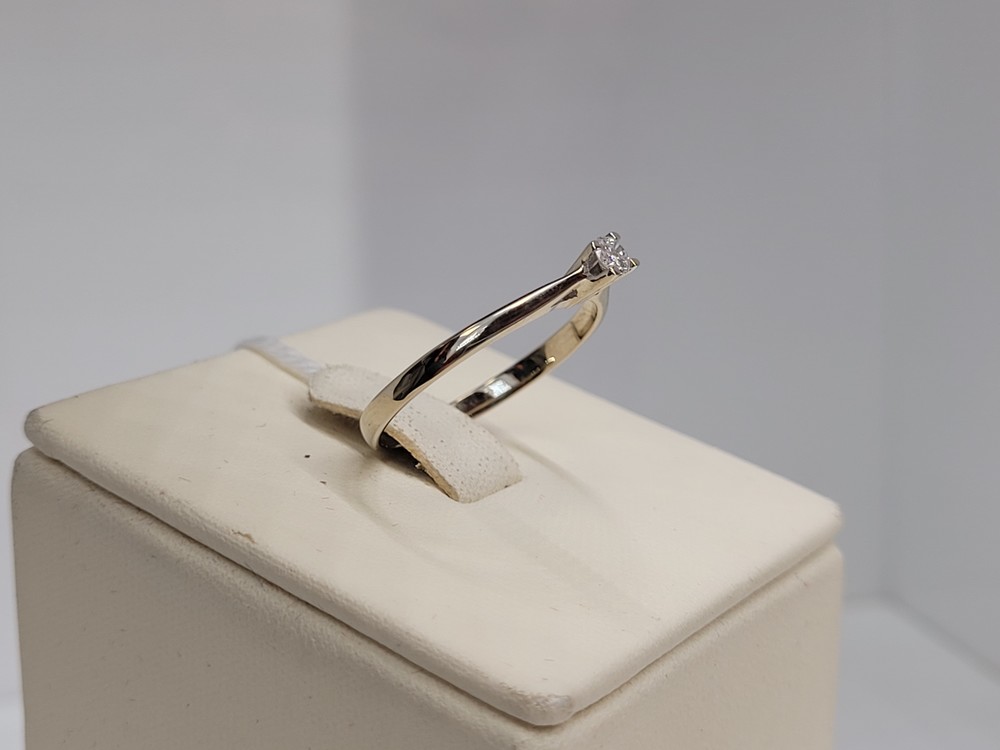 КОЛЬЦО БРИЛЛИАНТ Au 585