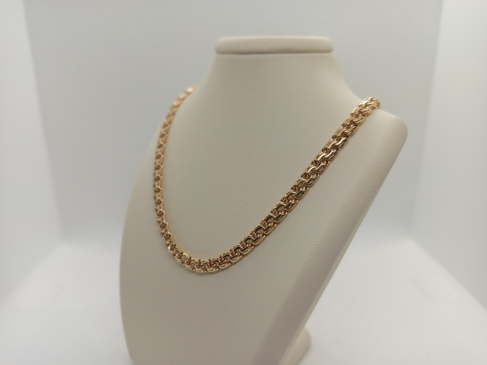 ЦЛБС585 ЦЕПЬ ПОЛНОВЕСНАЯ Бисмарк (Au 585)