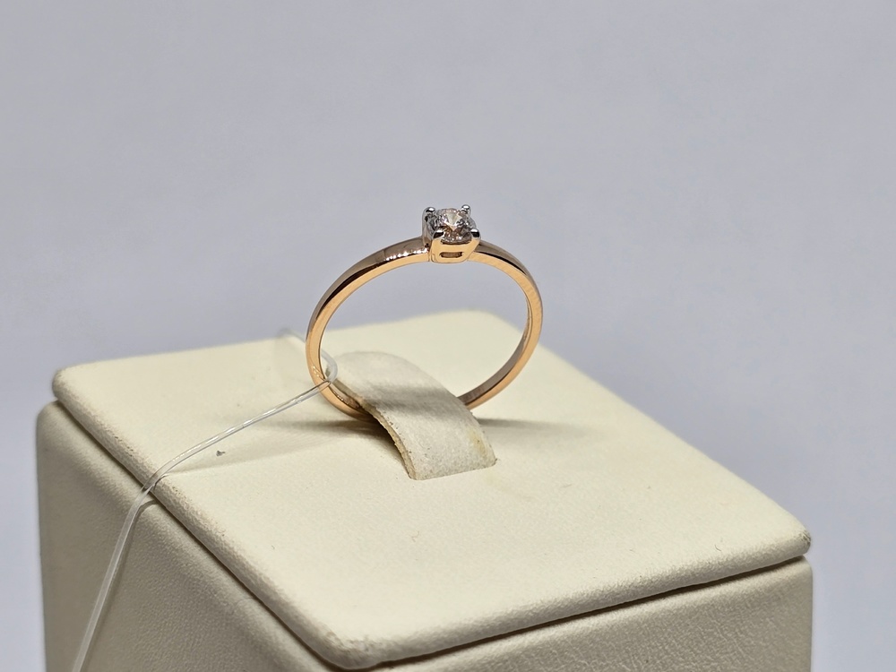 51-110-01946-1 КОЛЬЦО С КАМНЕМ (Au 585)