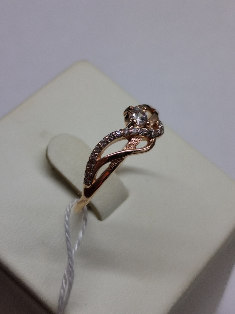 КОЛКМИ585 КОЛЬЦО С КАМНЯМИ (Au 585)