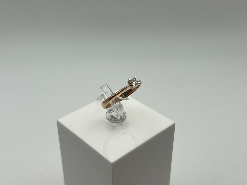 КОЛЬЦО БРИЛЛИАНТ Au 585