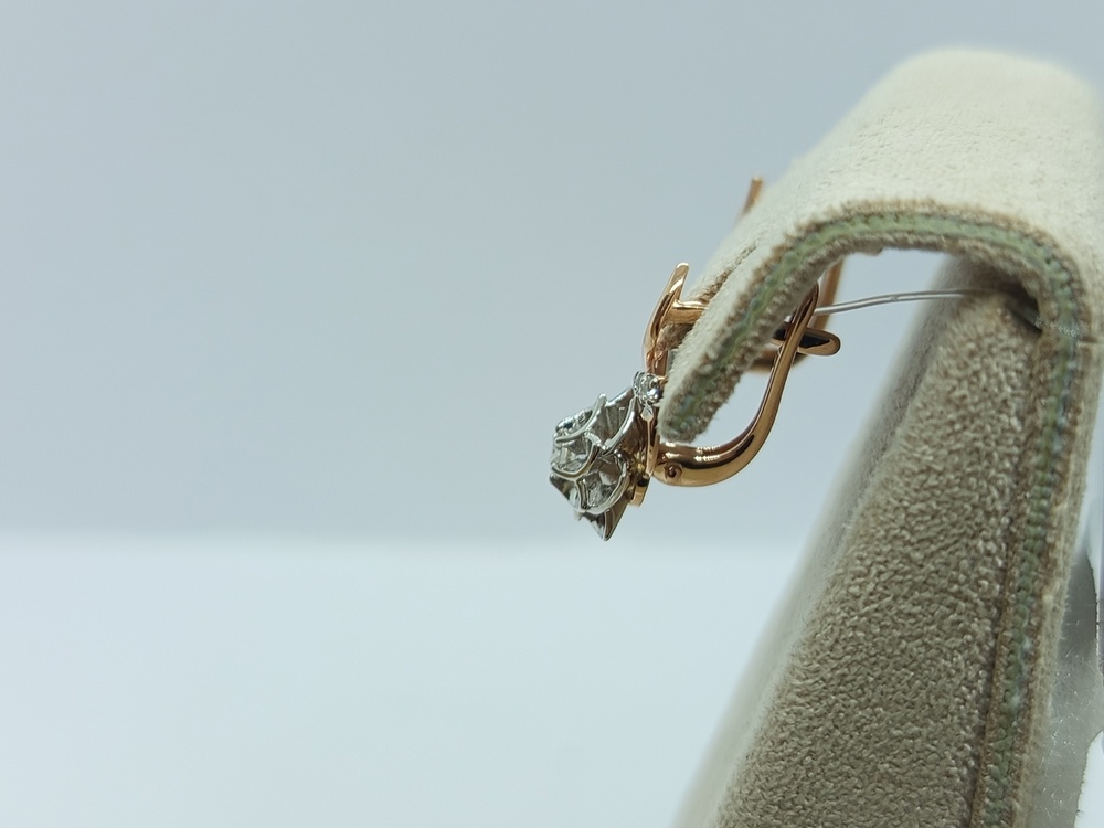 СЕРЬГИ БРИЛЛИАНТ (Au 585)