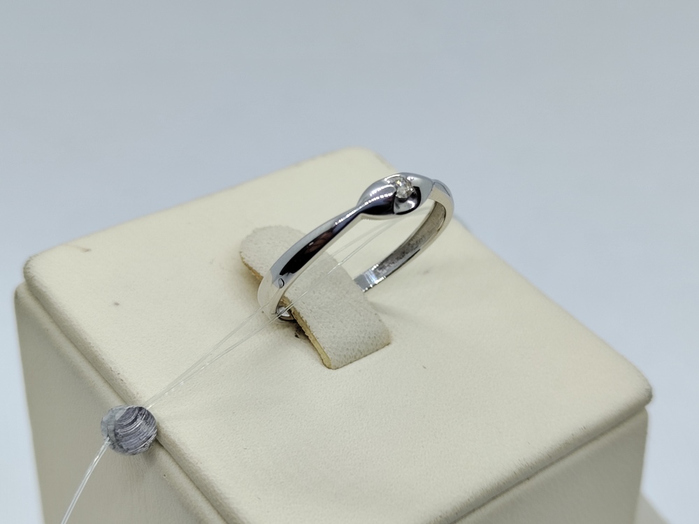 КОЛЬЦО БРИЛЛИАНТ (Ag 925)