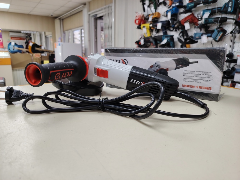 Угловая шлифмашина Elti МШУ-125/1000ПР