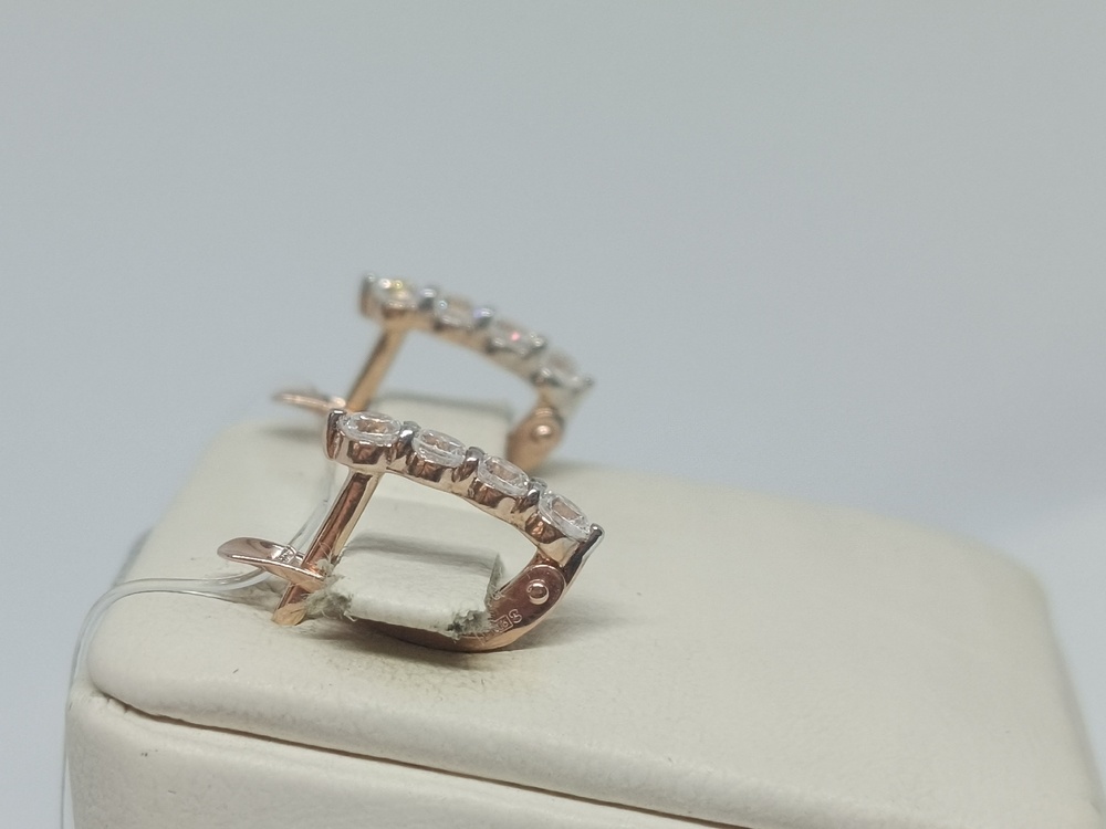 СЕРЬГИ С КАМНЯМИ (Au 585)