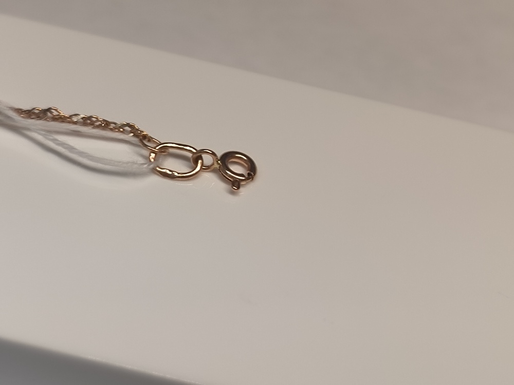 БРАСЛЕТ ПУСТОТЕЛЫЙ Сингапур Au 585