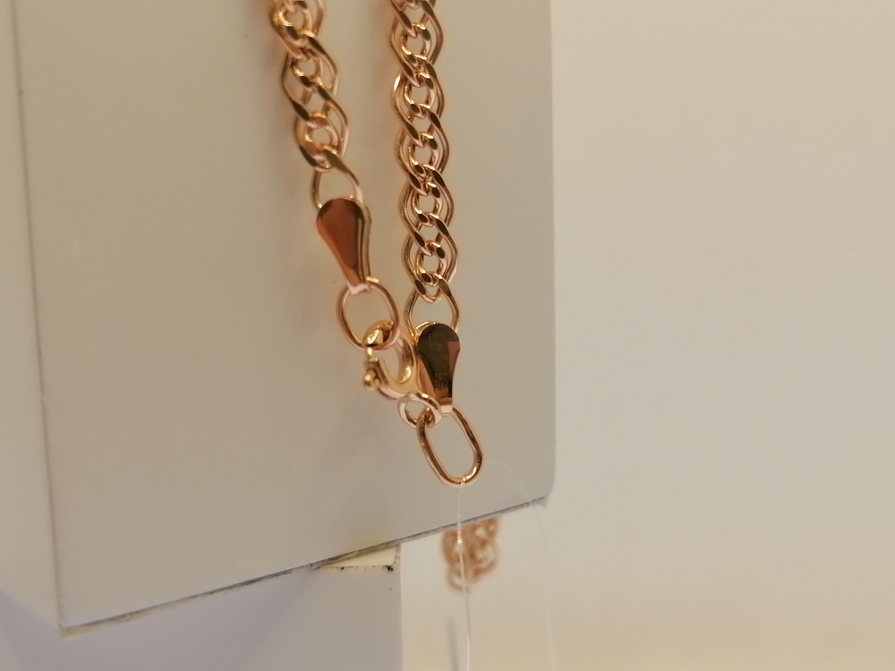 8060155П-55 ЦЕПЬ ПУСТОТЕЛАЯ Нона (Au 585)