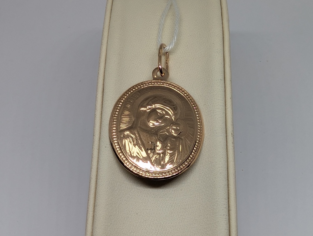 ПОДИБК585 ПОДВЕСКА ИКОНА БЕЗ КАМНЯ (Au 585)