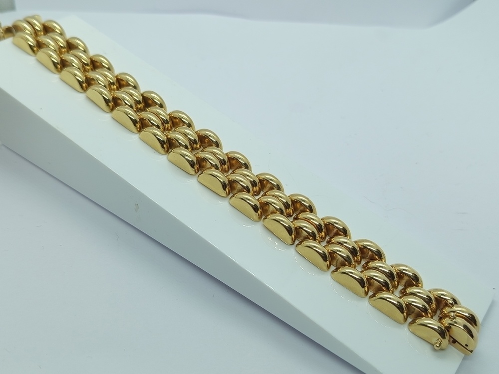 БРАСЛЕТ ПУСТОТЕЛЫЙ Фантазия (Au 500)