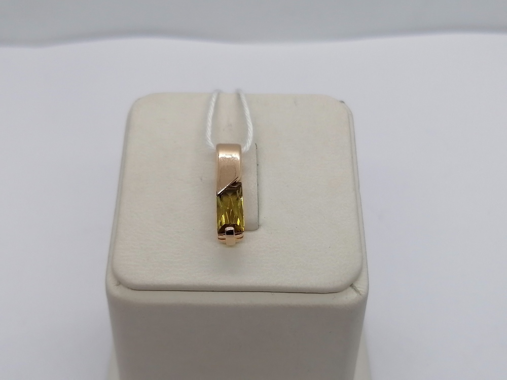 ПОДВЕСКА С КАМНЕМ (Au 585)