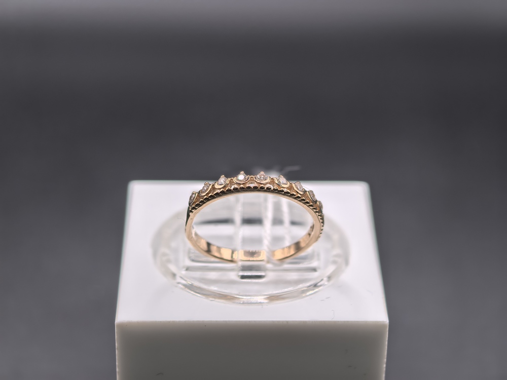 КОЛКМИ585 КОЛЬЦО С КАМНЯМИ (Au 585)