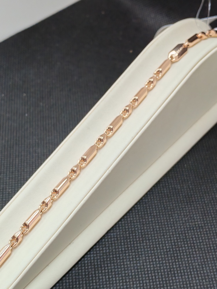 БРАСЛЕТ ПУСТОТЕЛЫЙ Фантазия (Au 585)