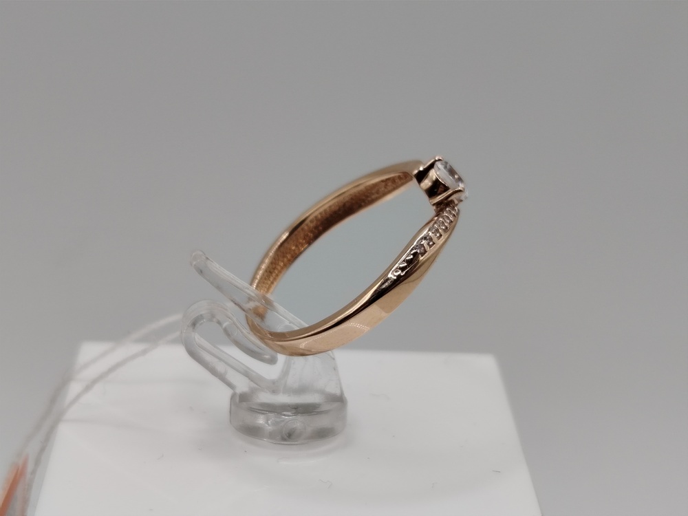 КОЛКМИ585 КОЛЬЦО С КАМНЯМИ (Au 585)