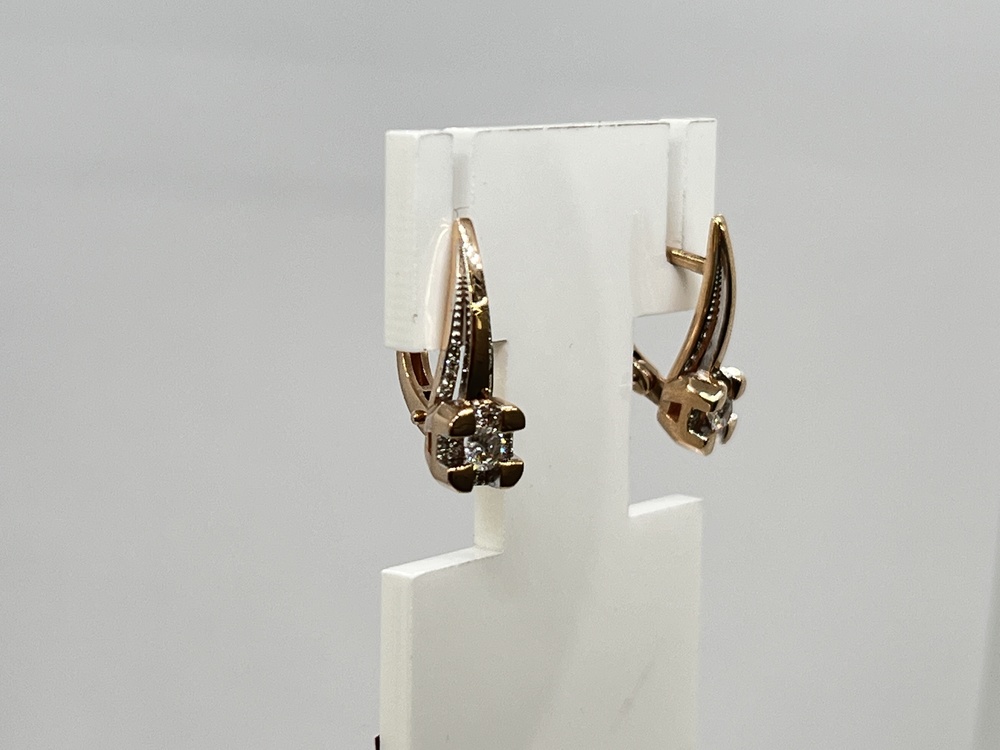 СЕРЬГИ БРИЛЛИАНТ (Au 585)