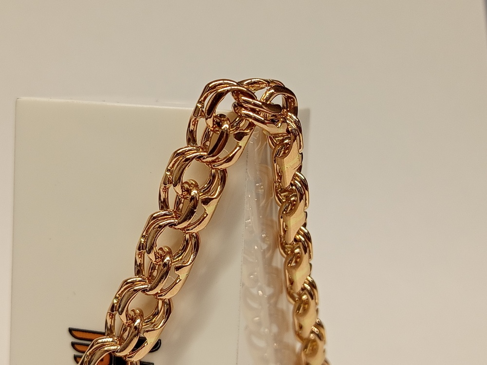 БЛБ585 БРАСЛЕТ ПОЛНОВЕСНЫЙ Бисмарк (Au 585)