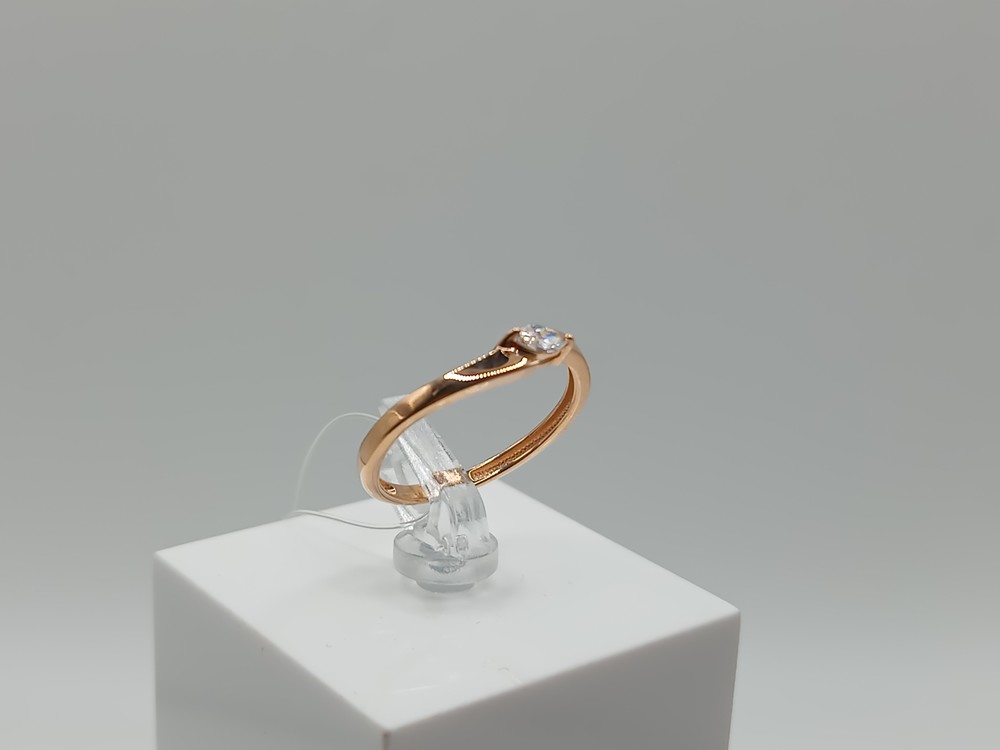 КОЛЬЦО С КАМНЕМ (Au 585)