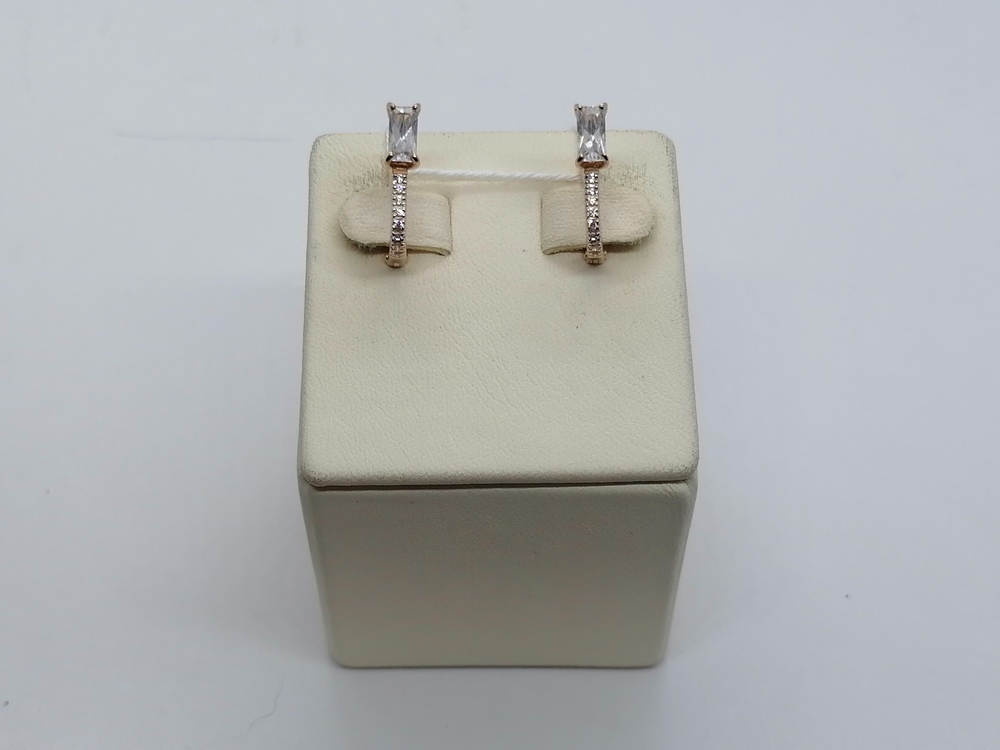 СЕРЬГИ С КАМНЯМИ (Au 585)