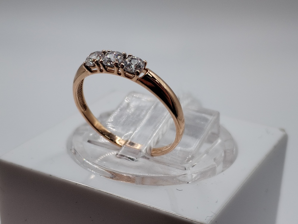 КОЛКМИ585 КОЛЬЦО С КАМНЯМИ (Au 585)