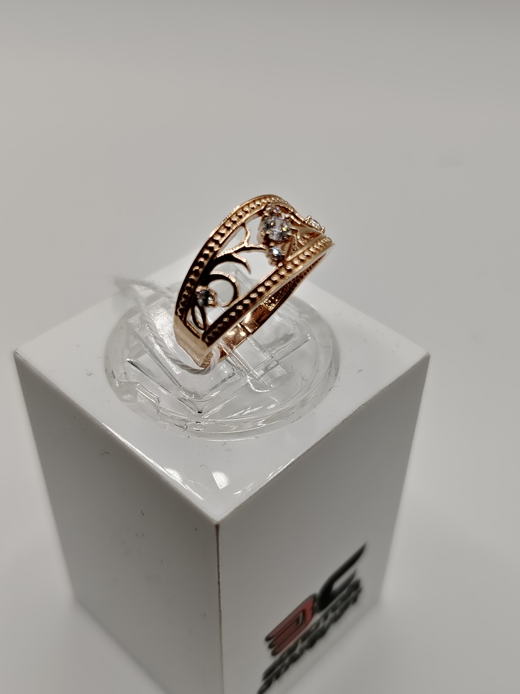 КОЛКМИ585 КОЛЬЦО С КАМНЯМИ (Au 585)