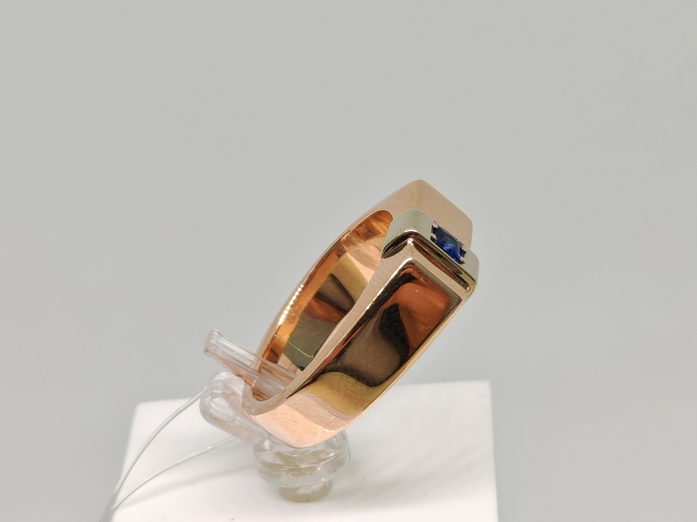 КОЛЬЦО ПЕЧАТКА с камнем (Au 585)