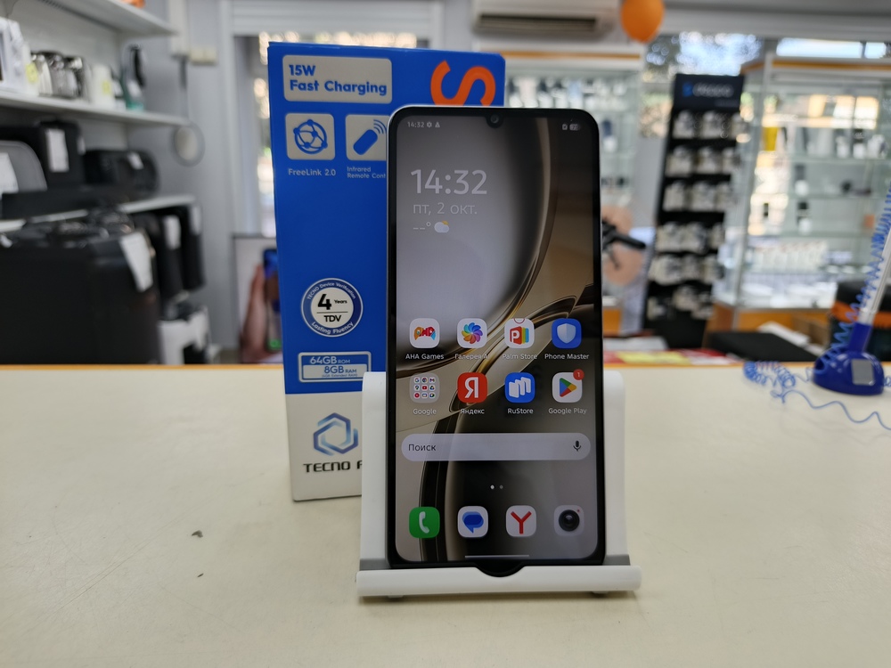 Смартфон Tecno Spark Go3 4/64