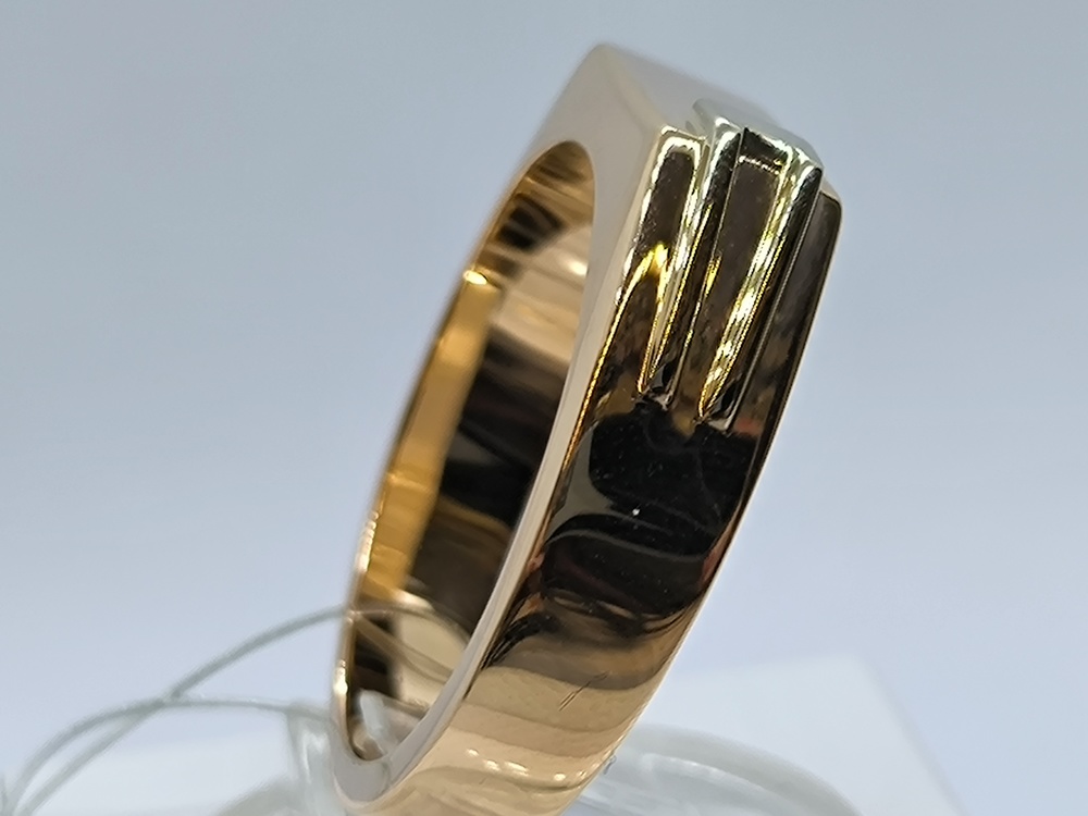 КОЛЬЦО ПЕЧАТКА без камня (Au 585)