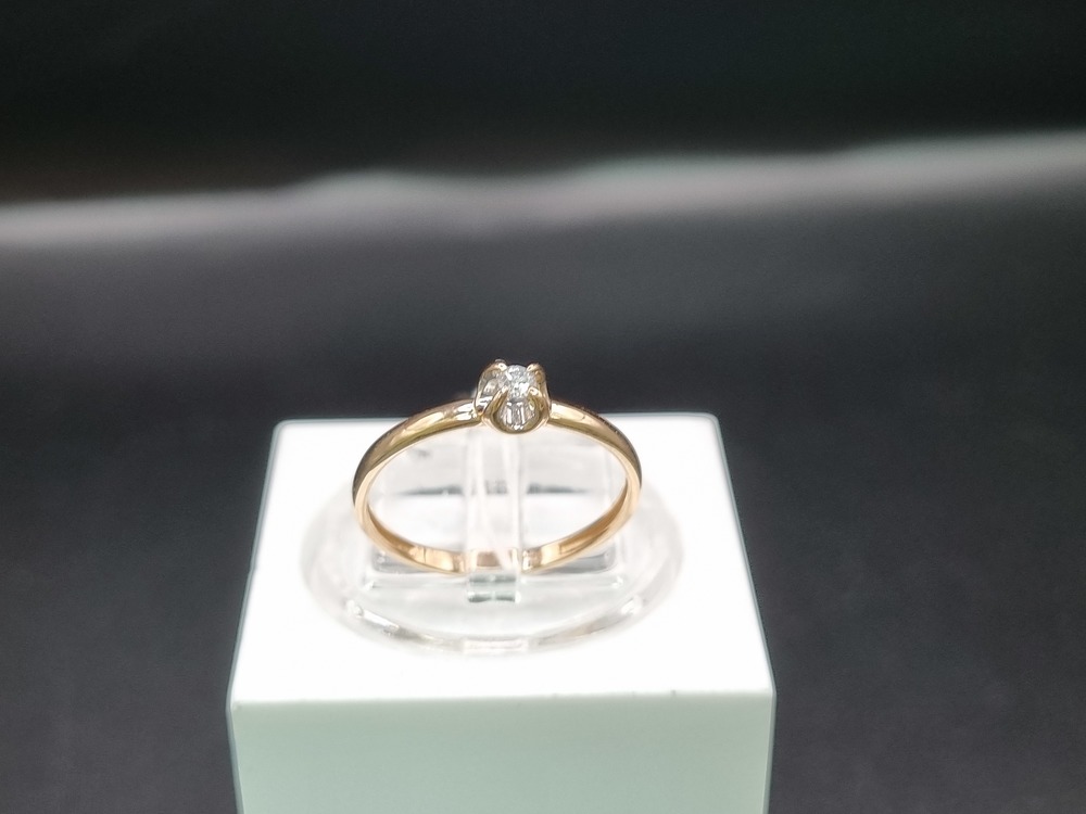 КОЛЬЦО БРИЛЛИАНТ Au 585