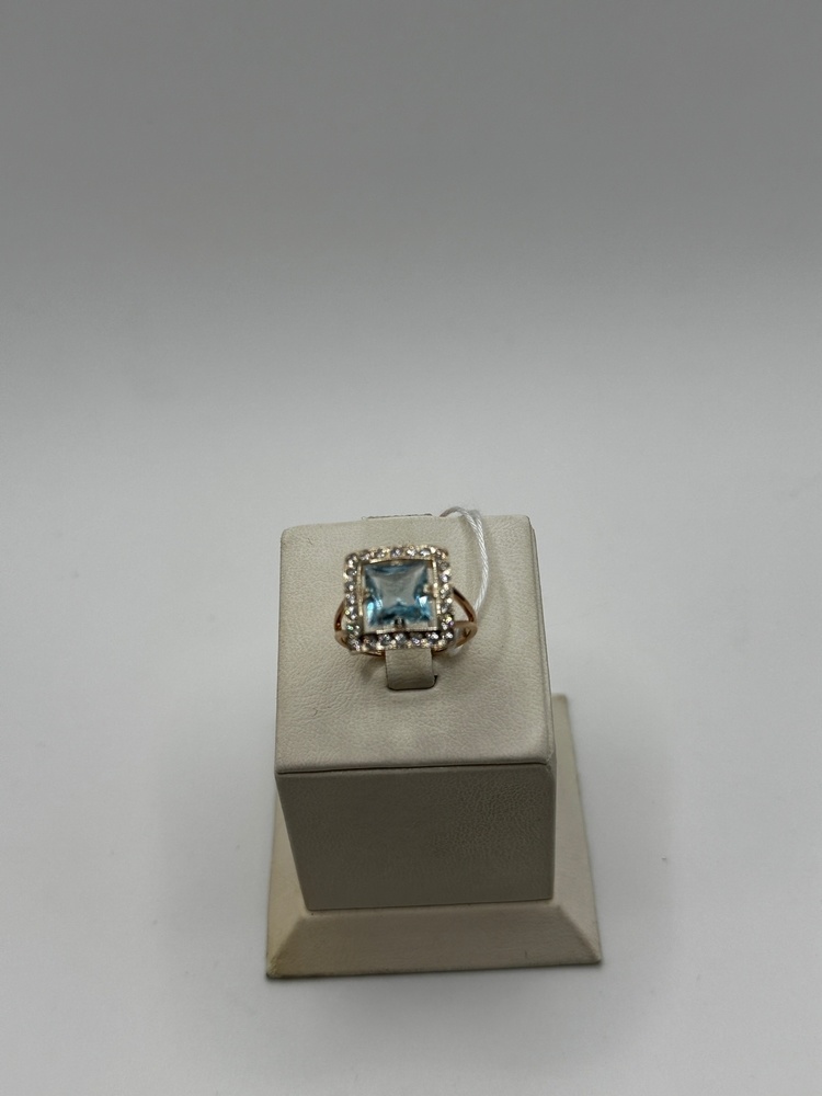 КОЛКМИ585 КОЛЬЦО С КАМНЯМИ (Au 585)