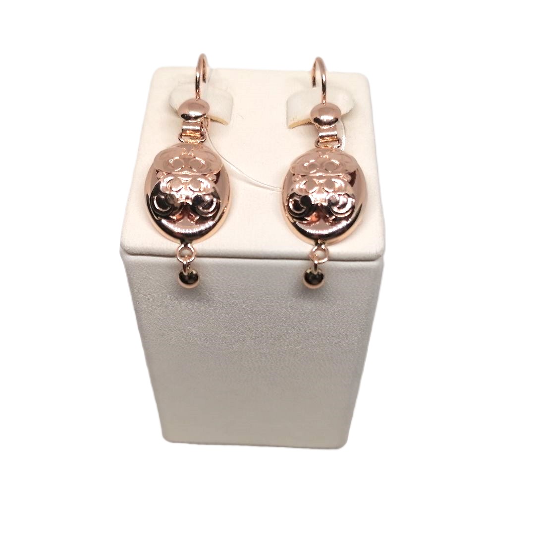 СЕРЬГИ ПЕТЕЛЬКА без камня (Au 585)