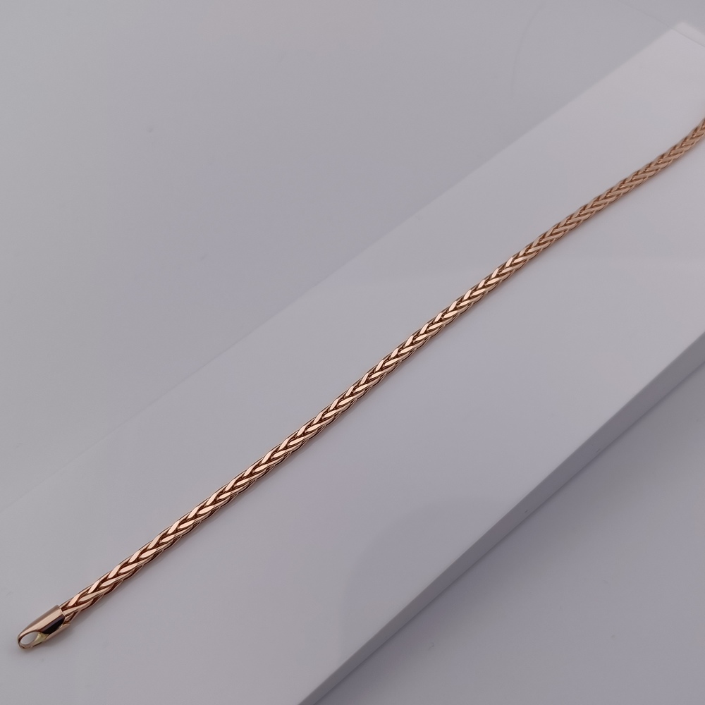 БРАСЛЕТ ПУСТОТЕЛЫЙ Колос (Au 585)