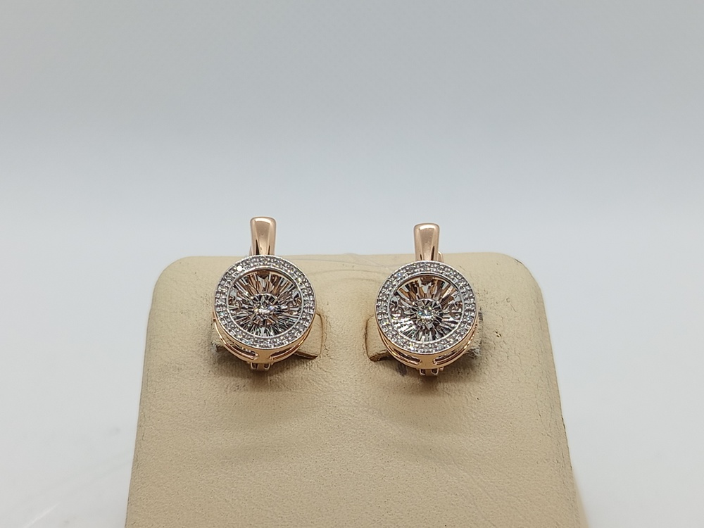 СЕРЬГИ БРИЛЛИАНТ (Au 585)