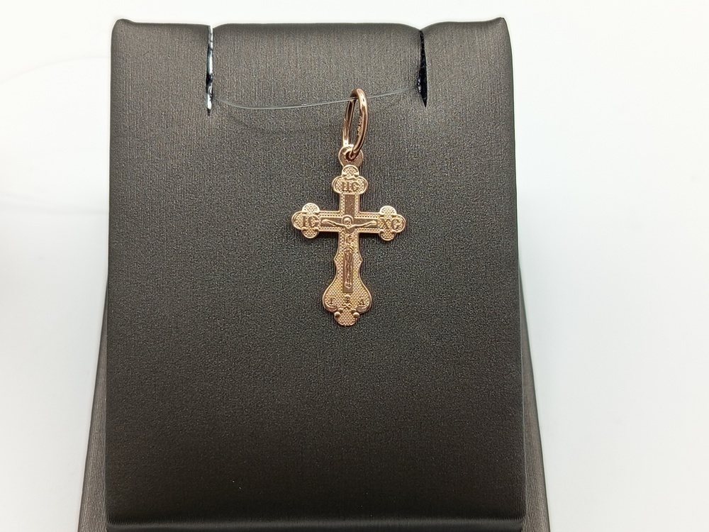 ПОДВЕСКА КРЕСТ (Au 585)