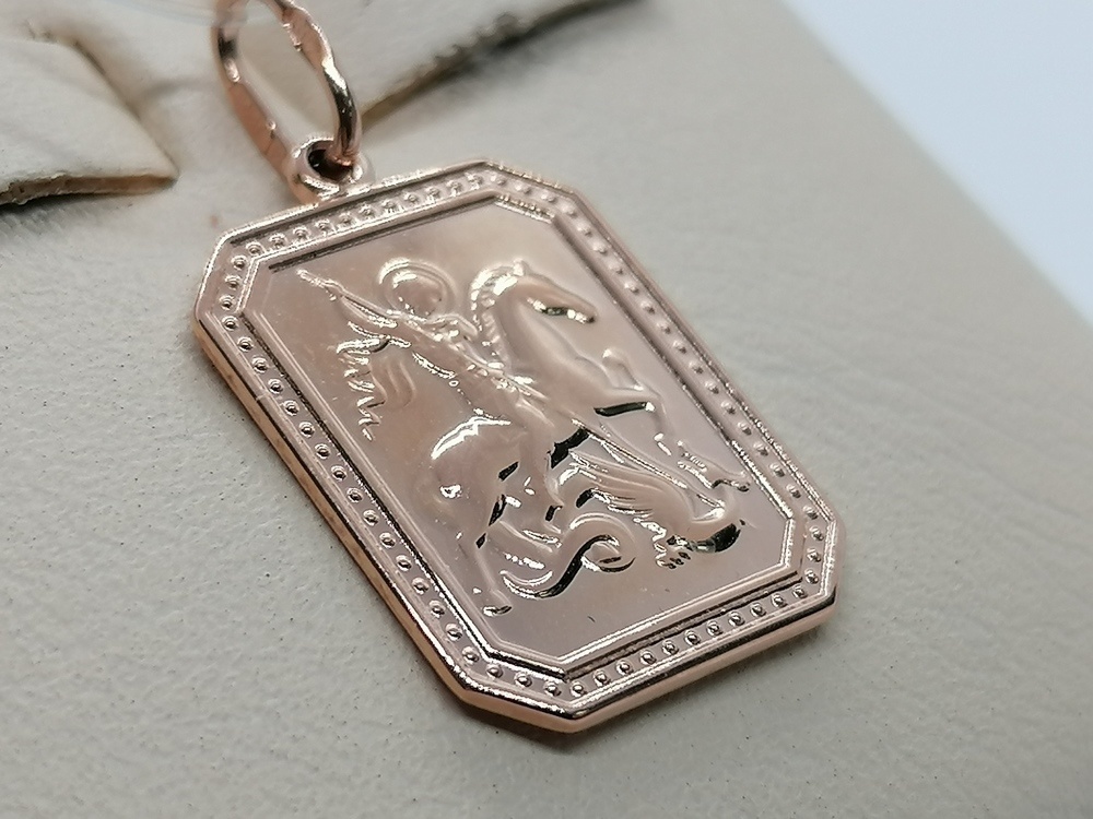 035929 ПОДВЕСКА ИКОНА без камня (Au 585)