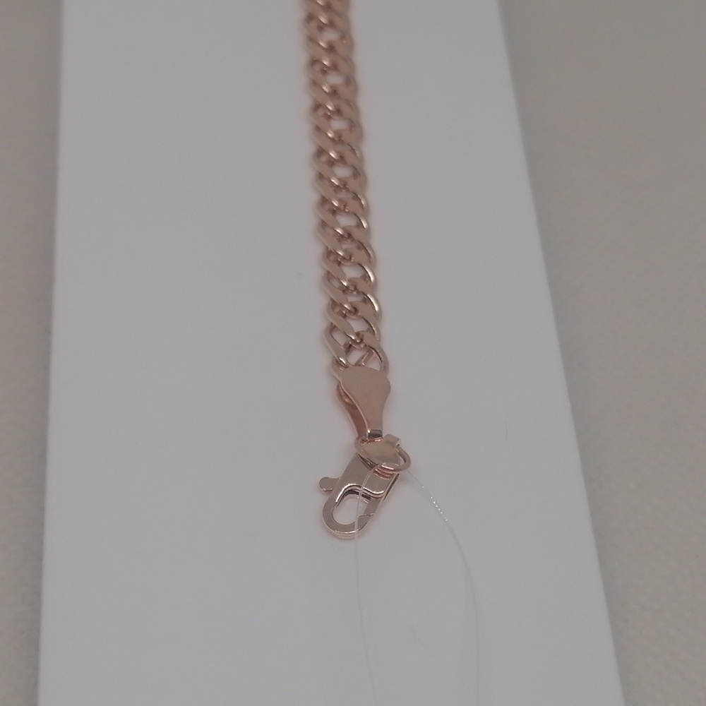 БРАСЛЕТ ПУСТОТЕЛЫЙ Ромб двойной (Au 585)