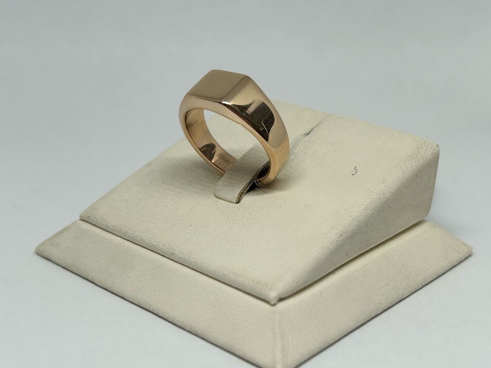 КОЛЬЦО ПЕЧАТКА без камня (Au 585)