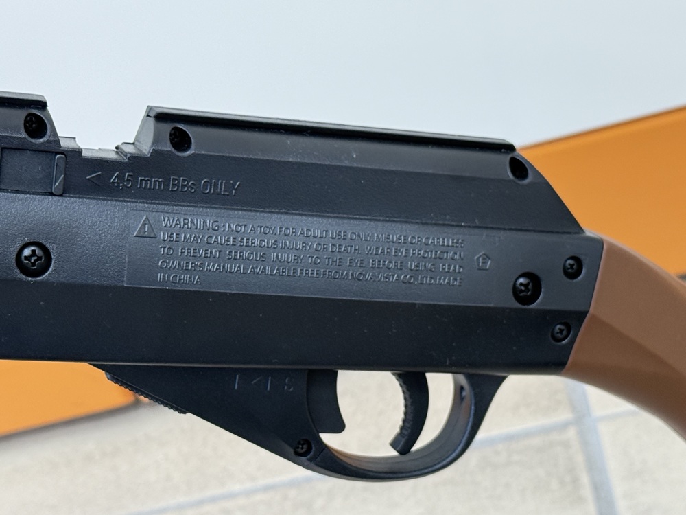 Пневматическая винтовка Borner SimpleStrike, Brown cal. 4,5 мм, 3Дж. (pump)