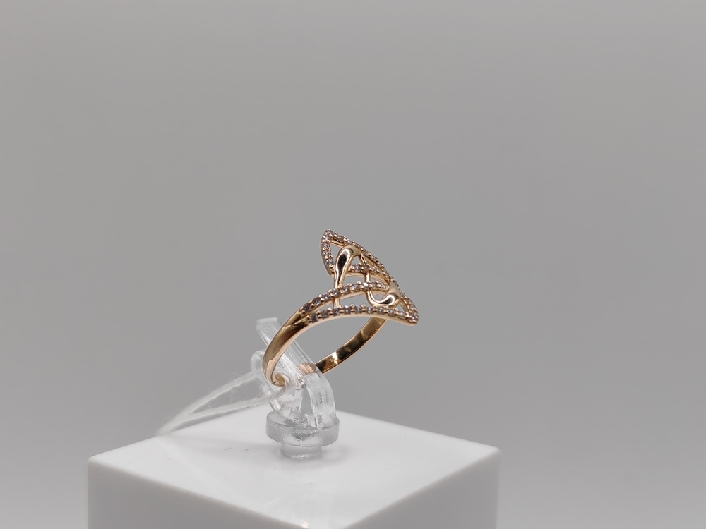 КОЛКМИ585 КОЛЬЦО С КАМНЯМИ (Au 585)