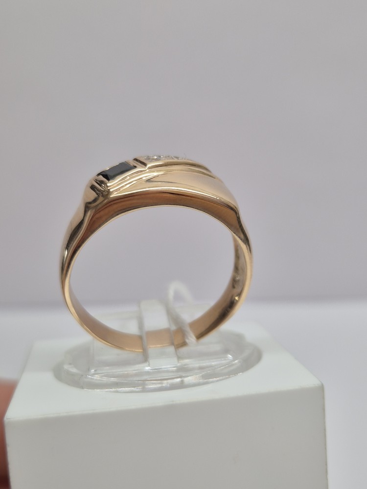 ПЕЧАТКА С КАМНЯМИ (Au 585)