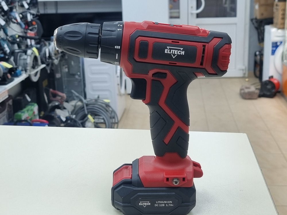Шуруповерт Elitech ДА 122СЛ
