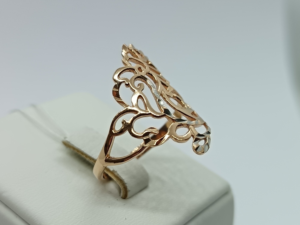 КОЛБКМ585 КОЛЬЦО БЕЗ КАМНЯ (Au 585)