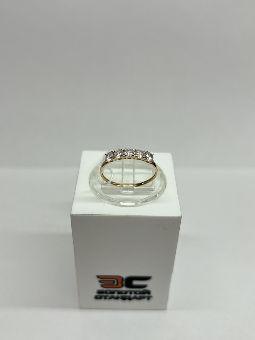 КОЛКМИ585 КОЛЬЦО С КАМНЯМИ (Au 585)