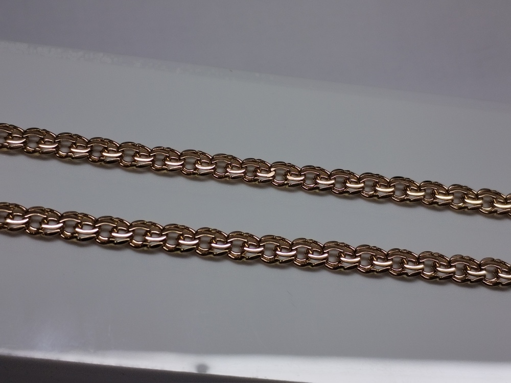 ЦЛБС585 ЦЕПЬ ПОЛНОВЕСНАЯ Бисмарк (Au 585)