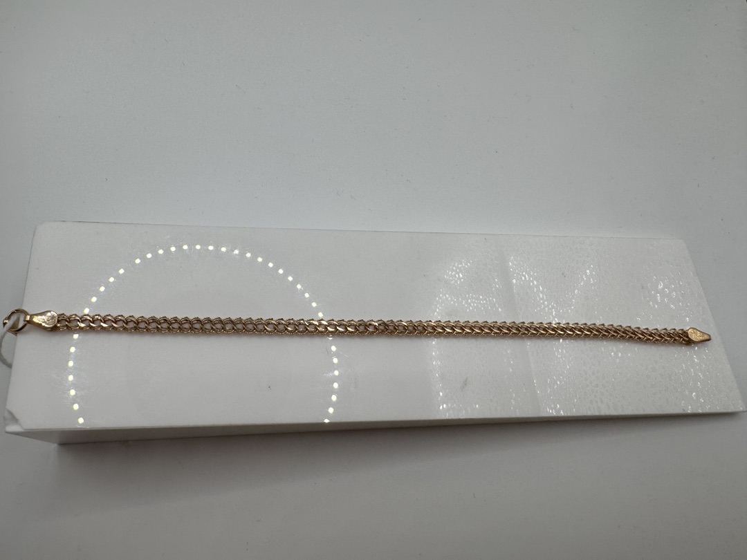 БРАСЛЕТ ПУСТОТЕЛЫЙ Итальянка (Au 585)