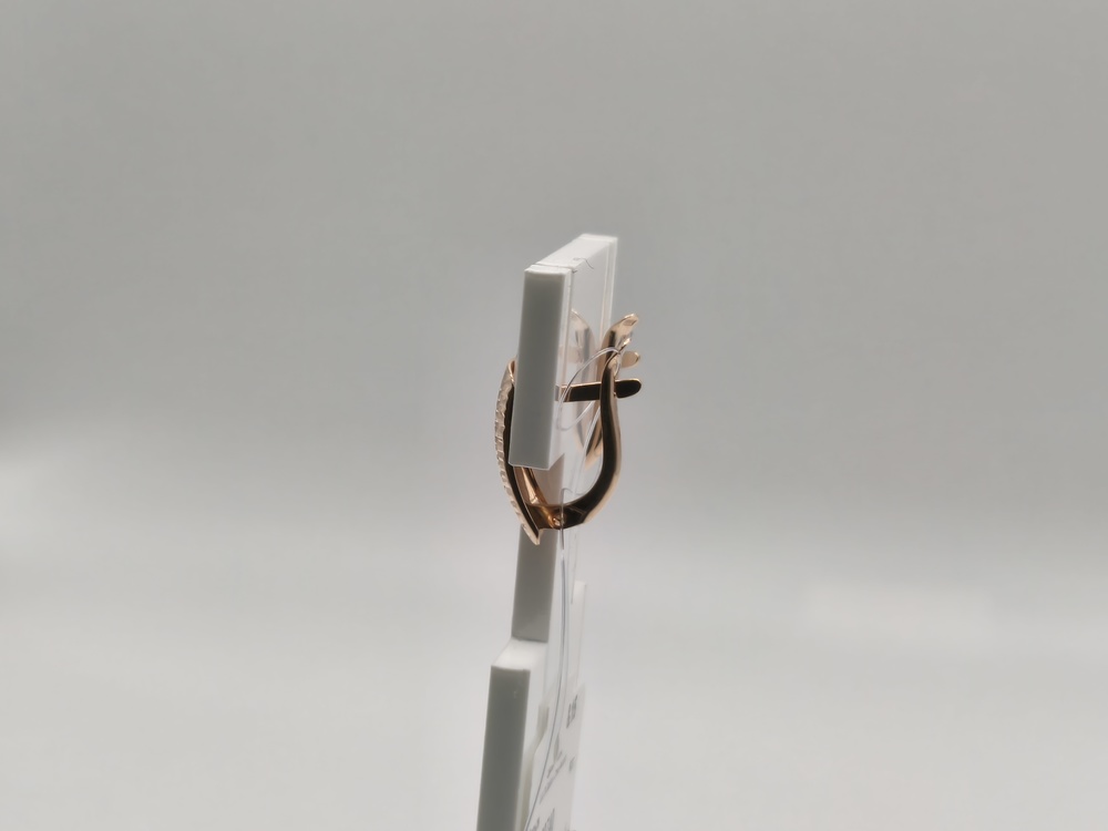 СЕРЬГИ БЕЗ КАМНЯ (Au 585)