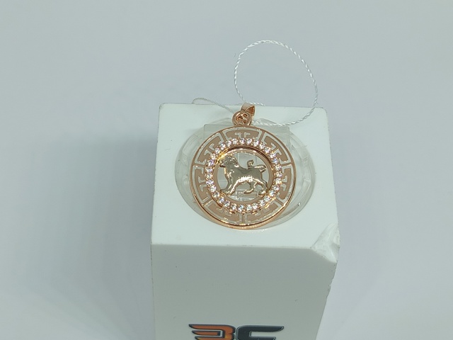 ПОДВЕСКА ЗНАК ЗОДИАКА ЛЕВ (Au 585)
